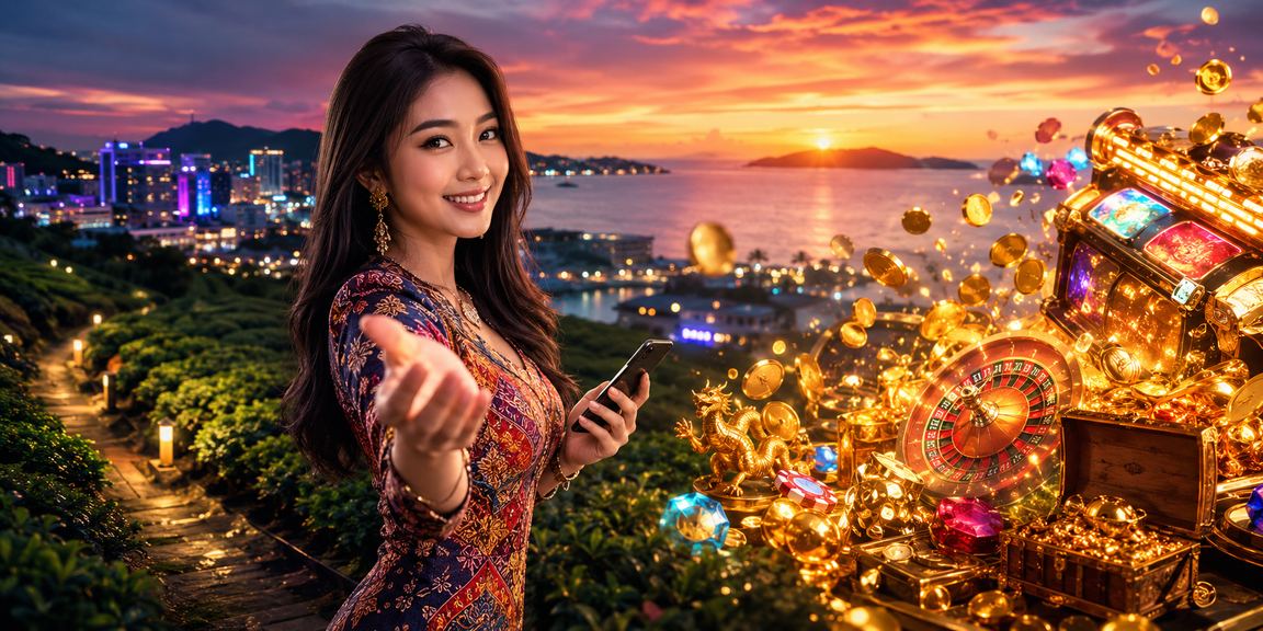 Pengguna Kota Kinabalu melayari kasino mudah alih kj168